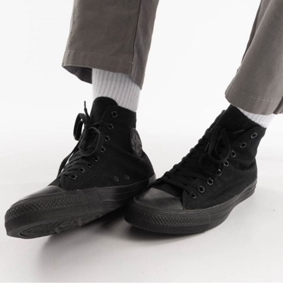 Converse Chuck Taylor All Star High Top - Black UNISEX - MULTIPLE SIZES AVAIL - Picture 3 of 6